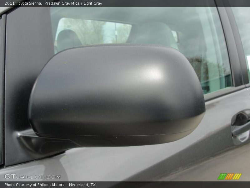 Predawn Gray Mica / Light Gray 2011 Toyota Sienna