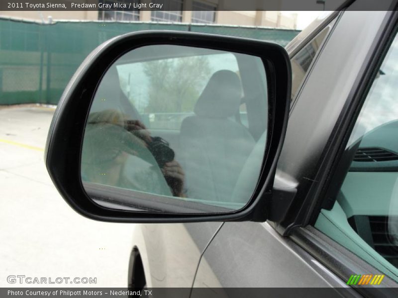 Predawn Gray Mica / Light Gray 2011 Toyota Sienna