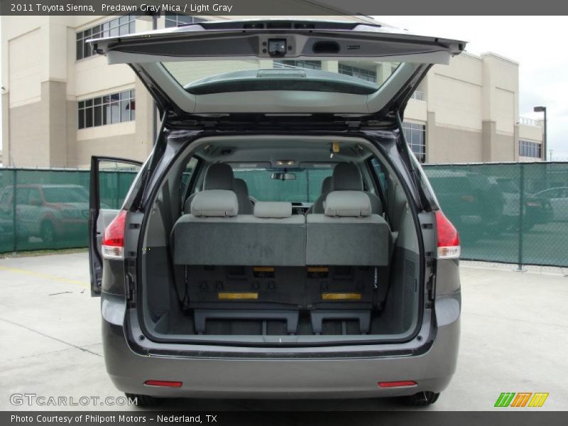 Predawn Gray Mica / Light Gray 2011 Toyota Sienna