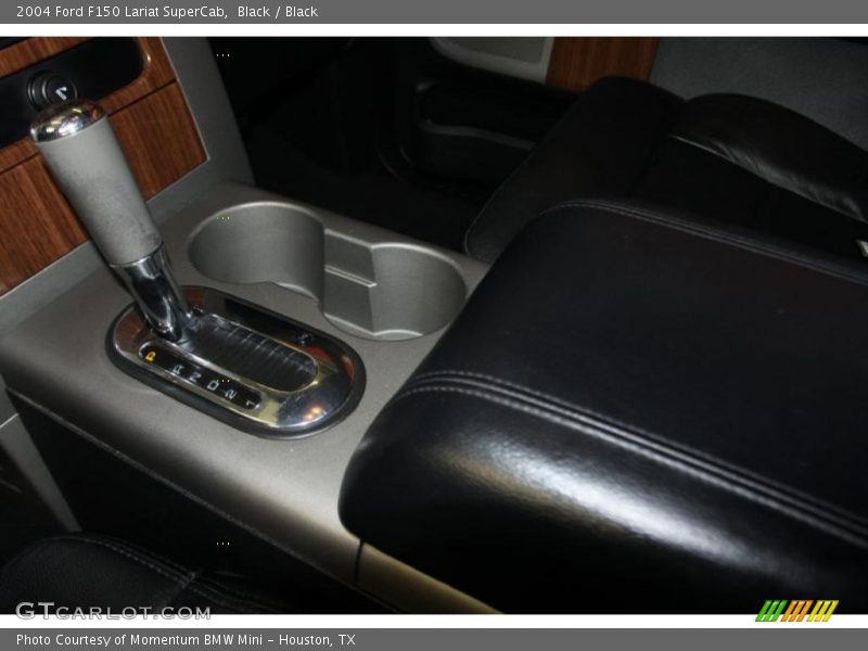 Black / Black 2004 Ford F150 Lariat SuperCab