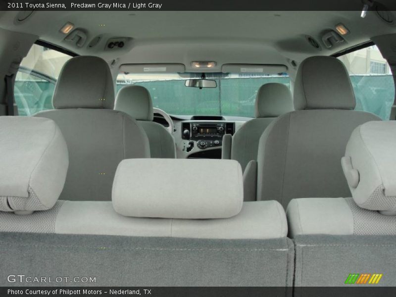 Predawn Gray Mica / Light Gray 2011 Toyota Sienna