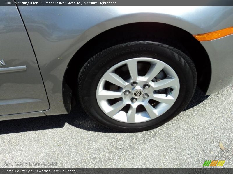 Vapor Silver Metallic / Medium Light Stone 2008 Mercury Milan I4