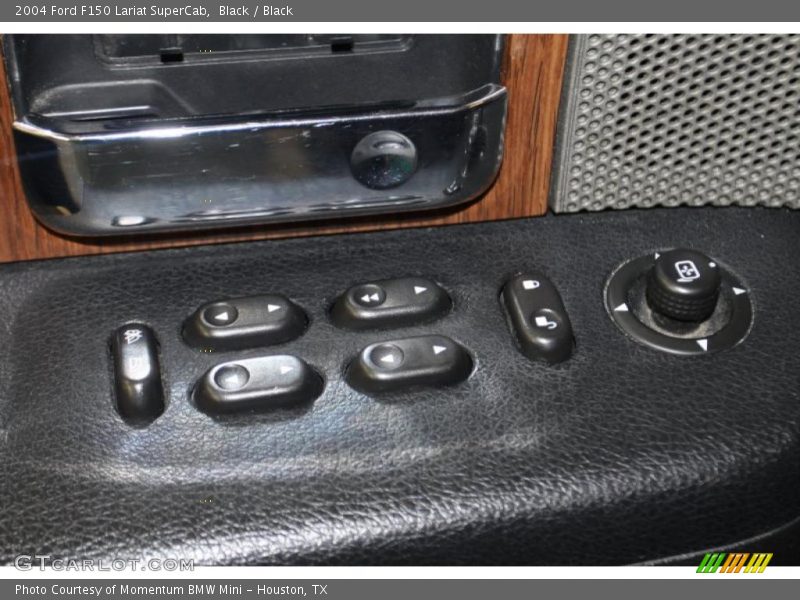 Black / Black 2004 Ford F150 Lariat SuperCab