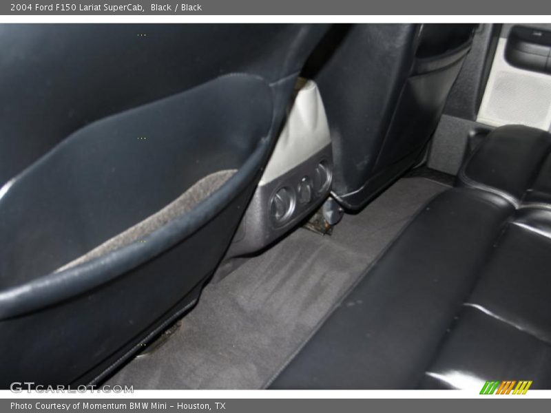 Black / Black 2004 Ford F150 Lariat SuperCab