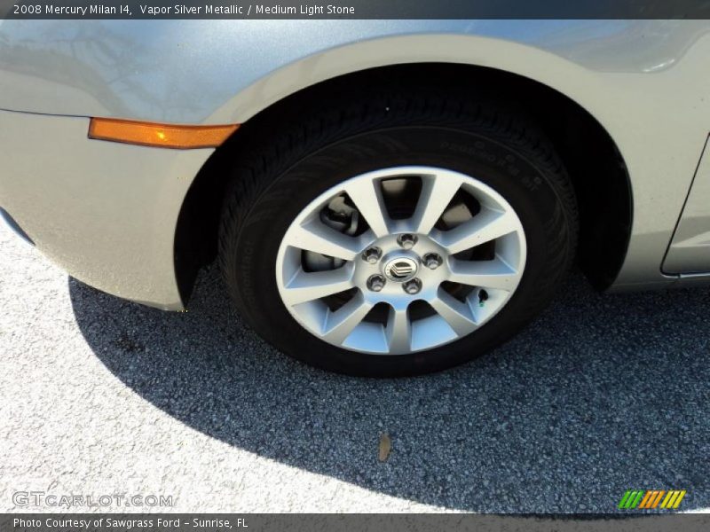 Vapor Silver Metallic / Medium Light Stone 2008 Mercury Milan I4
