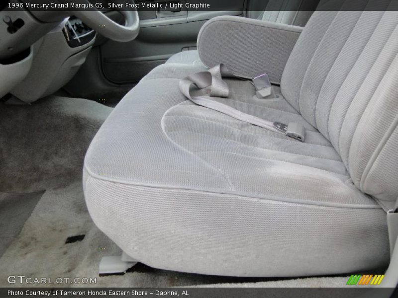 Silver Frost Metallic / Light Graphite 1996 Mercury Grand Marquis GS
