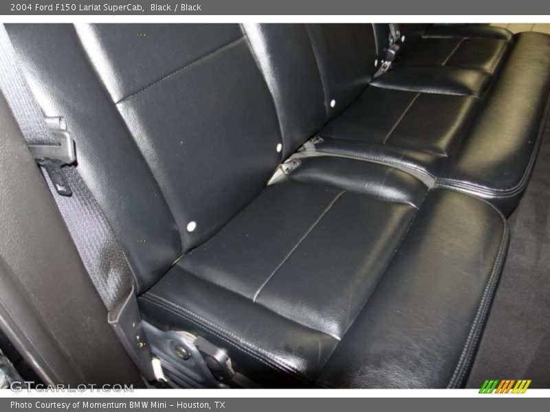 Black / Black 2004 Ford F150 Lariat SuperCab