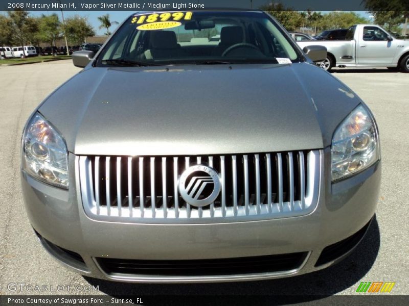 Vapor Silver Metallic / Medium Light Stone 2008 Mercury Milan I4