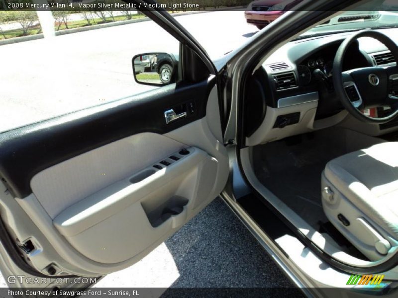 Vapor Silver Metallic / Medium Light Stone 2008 Mercury Milan I4