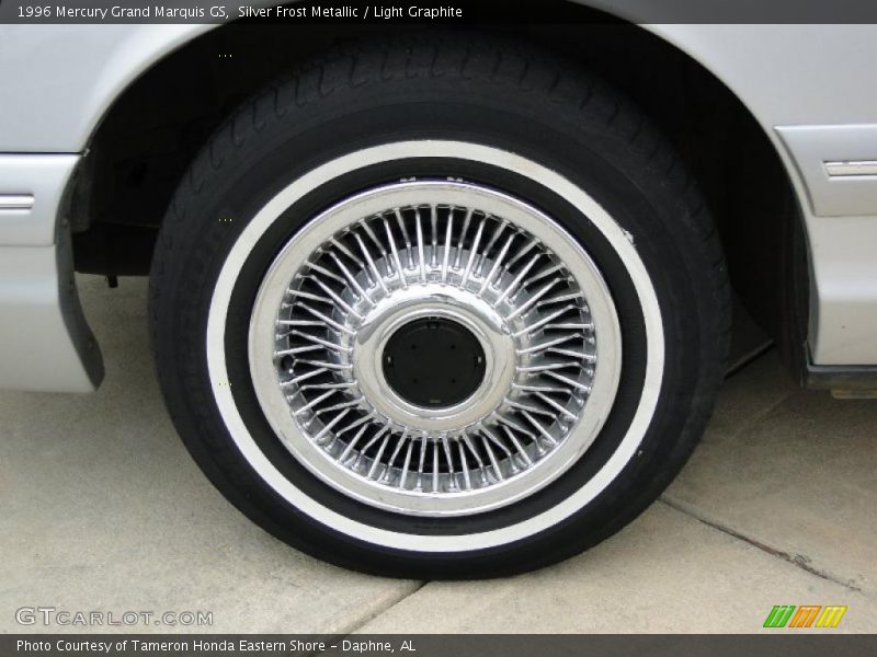 Silver Frost Metallic / Light Graphite 1996 Mercury Grand Marquis GS