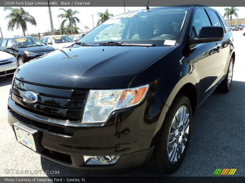 Black / Charcoal 2008 Ford Edge Limited AWD