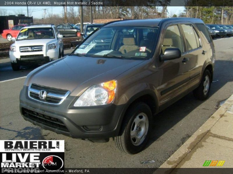 Mojave Mist Metallic / Saddle 2004 Honda CR-V LX 4WD