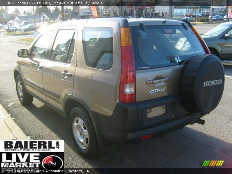 Mojave Mist Metallic / Saddle 2004 Honda CR-V LX 4WD