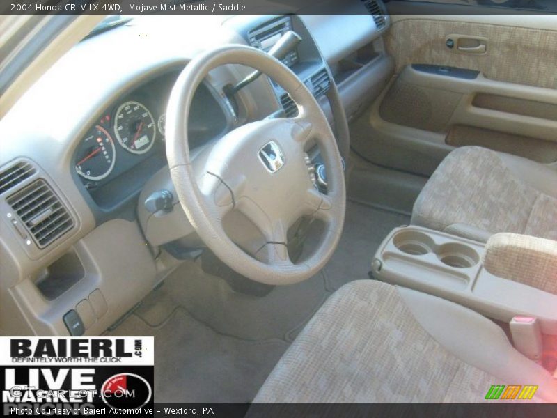Mojave Mist Metallic / Saddle 2004 Honda CR-V LX 4WD