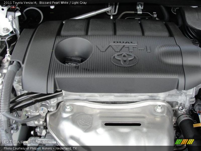  2011 Venza I4 Engine - 2.7 Liter DOHC 16-Valve Dual VVT-i 4 Cylinder