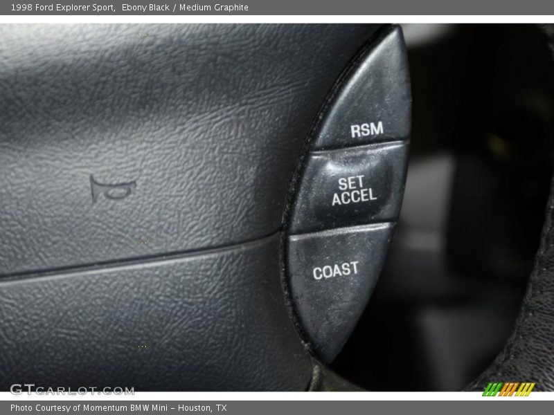 Ebony Black / Medium Graphite 1998 Ford Explorer Sport