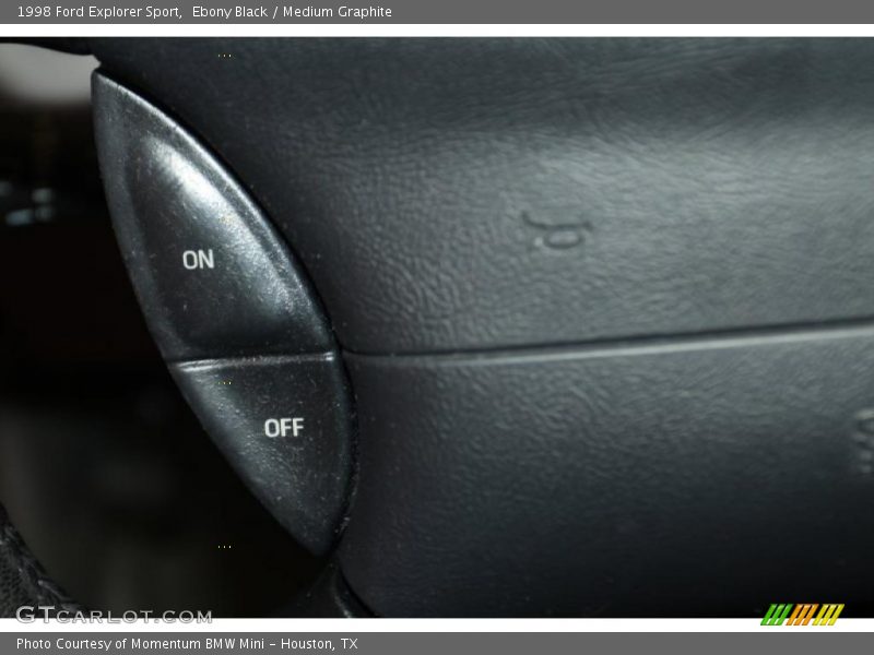 Ebony Black / Medium Graphite 1998 Ford Explorer Sport