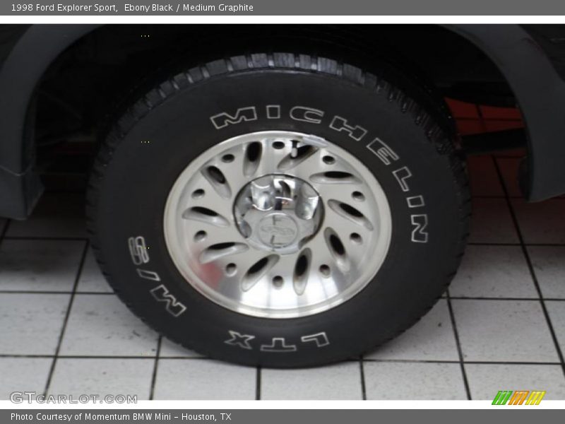 Ebony Black / Medium Graphite 1998 Ford Explorer Sport