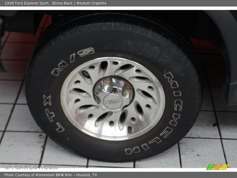 Ebony Black / Medium Graphite 1998 Ford Explorer Sport