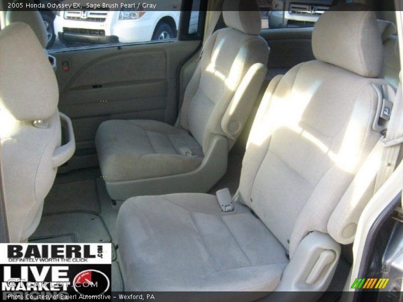 Sage Brush Pearl / Gray 2005 Honda Odyssey EX