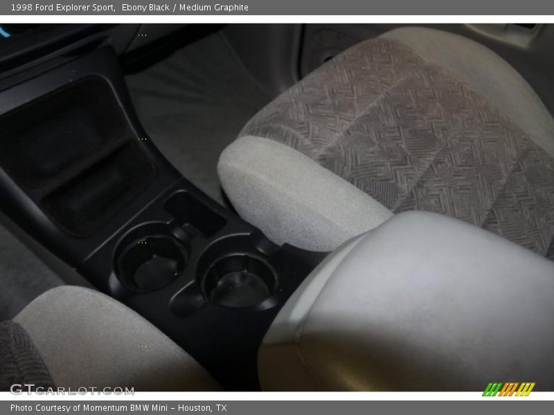 Ebony Black / Medium Graphite 1998 Ford Explorer Sport