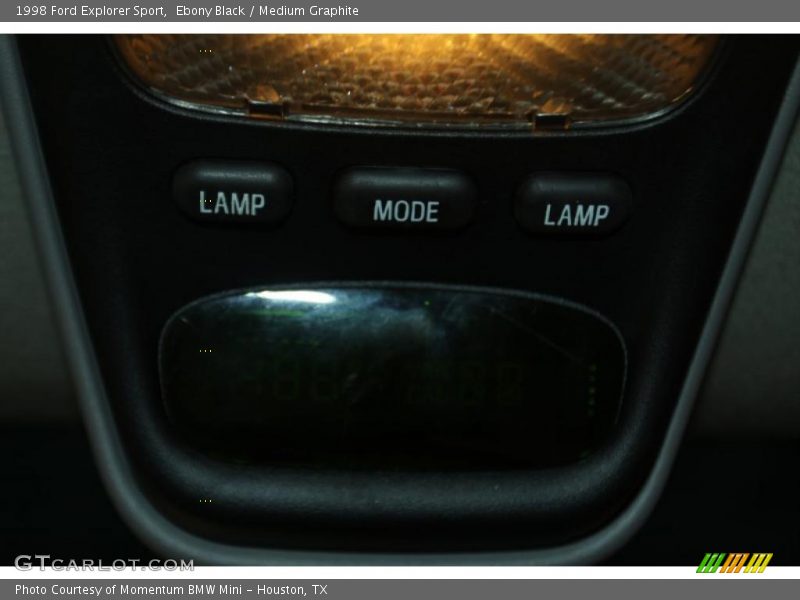 Ebony Black / Medium Graphite 1998 Ford Explorer Sport