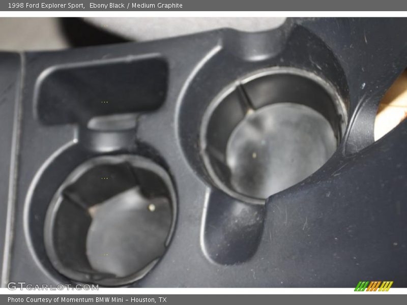 Ebony Black / Medium Graphite 1998 Ford Explorer Sport