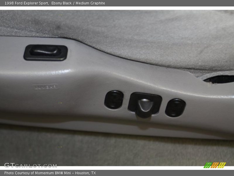 Ebony Black / Medium Graphite 1998 Ford Explorer Sport