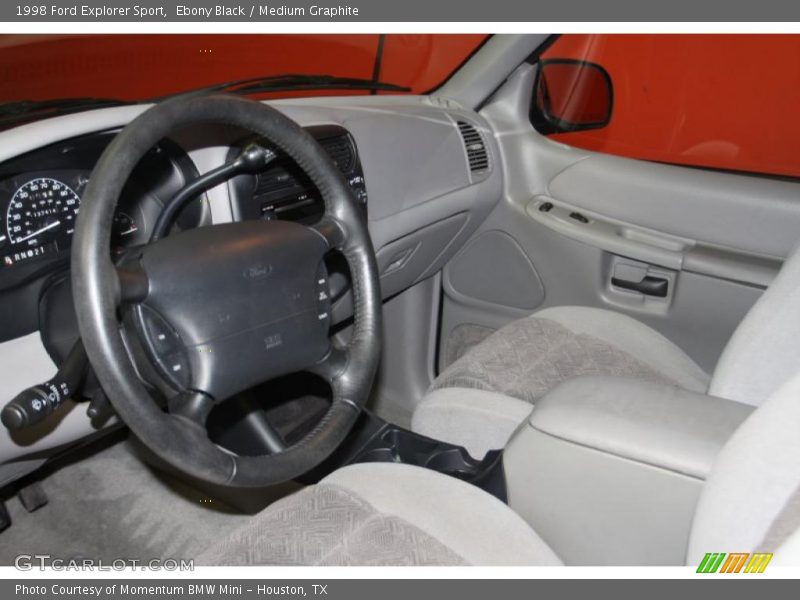 Ebony Black / Medium Graphite 1998 Ford Explorer Sport
