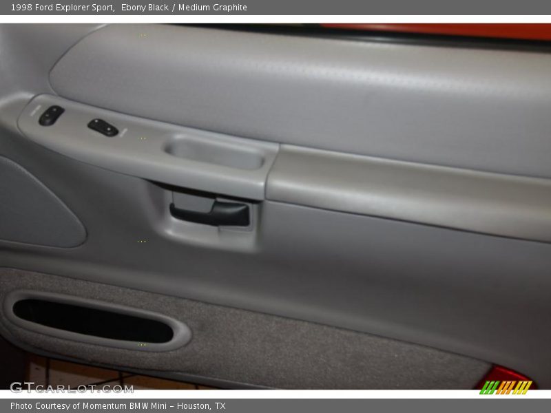 Ebony Black / Medium Graphite 1998 Ford Explorer Sport