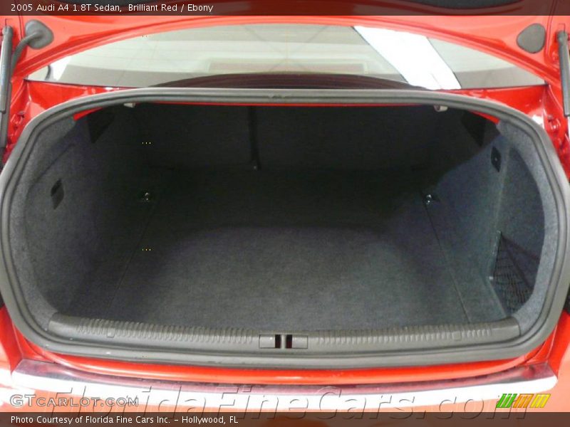 Brilliant Red / Ebony 2005 Audi A4 1.8T Sedan