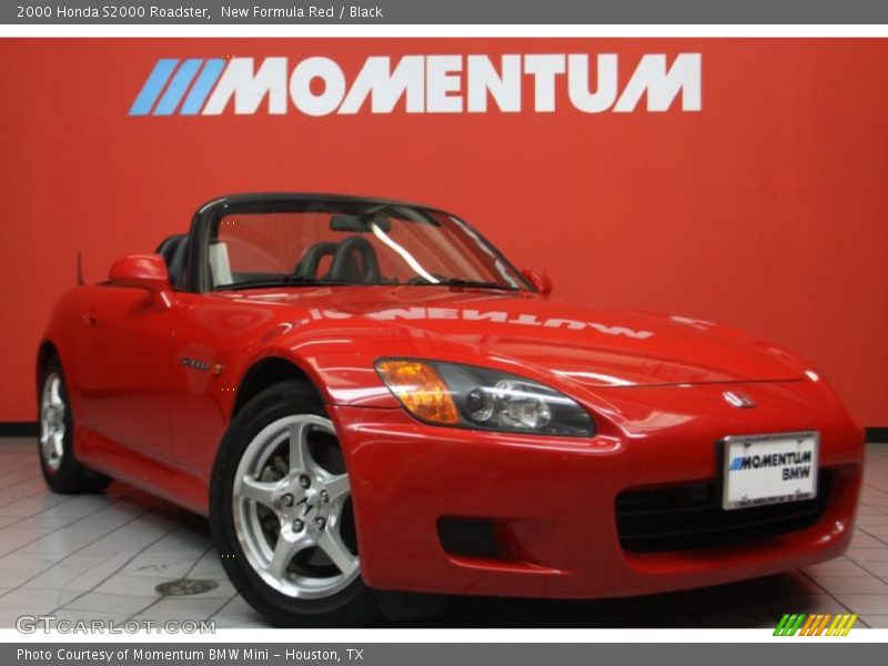New Formula Red / Black 2000 Honda S2000 Roadster