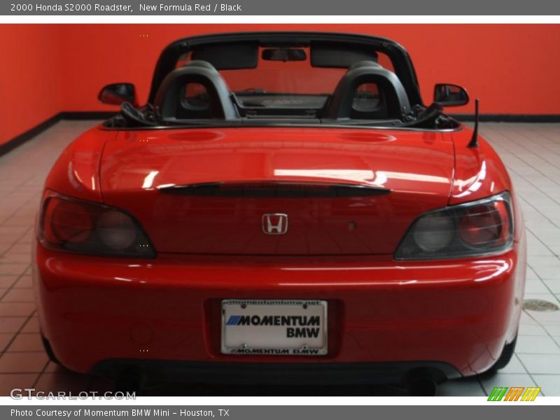 New Formula Red / Black 2000 Honda S2000 Roadster