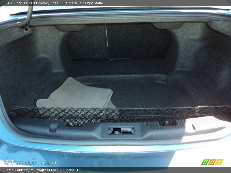 Steel Blue Metallic / Light Stone 2010 Ford Taurus Limited