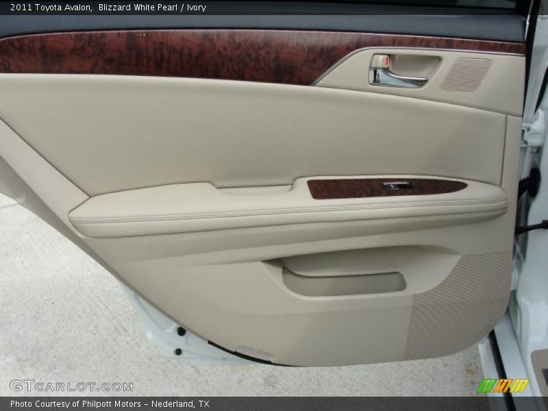 Door Panel of 2011 Avalon 