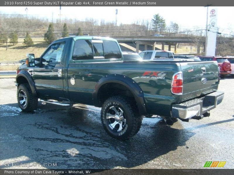  2010 F250 Super Duty XLT Regular Cab 4x4 Forest Green Metallic