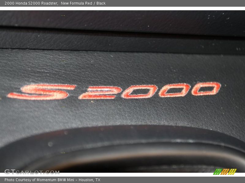 New Formula Red / Black 2000 Honda S2000 Roadster