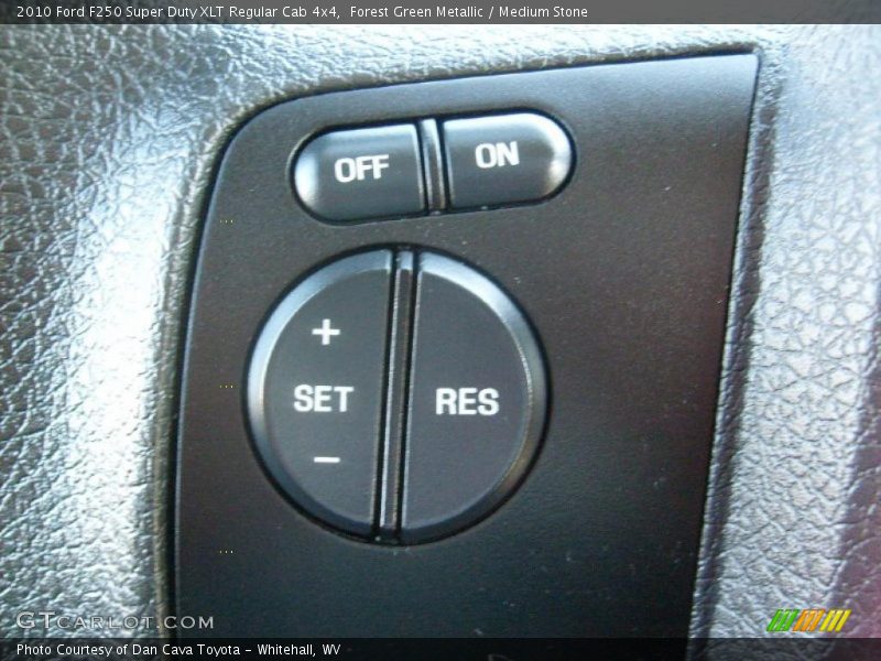 Forest Green Metallic / Medium Stone 2010 Ford F250 Super Duty XLT Regular Cab 4x4