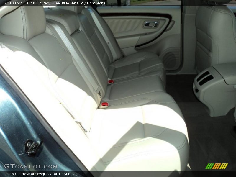 Steel Blue Metallic / Light Stone 2010 Ford Taurus Limited