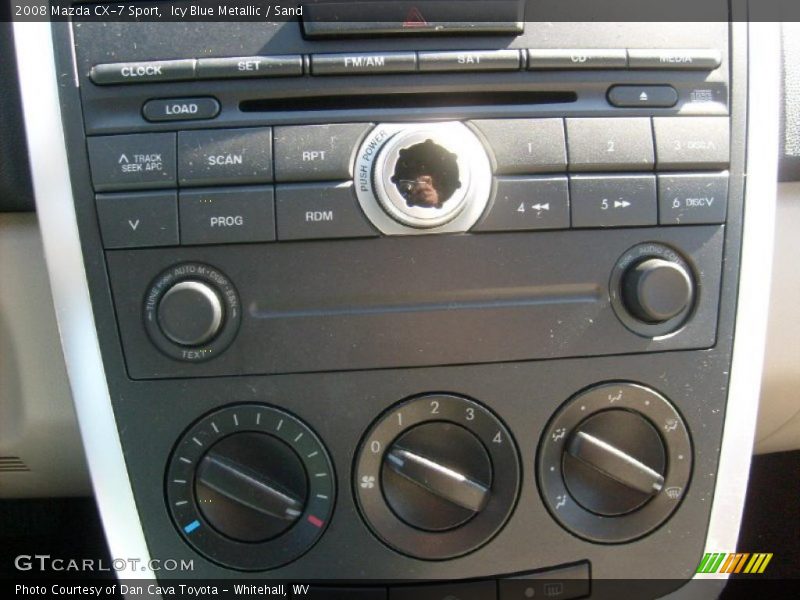 Controls of 2008 CX-7 Sport