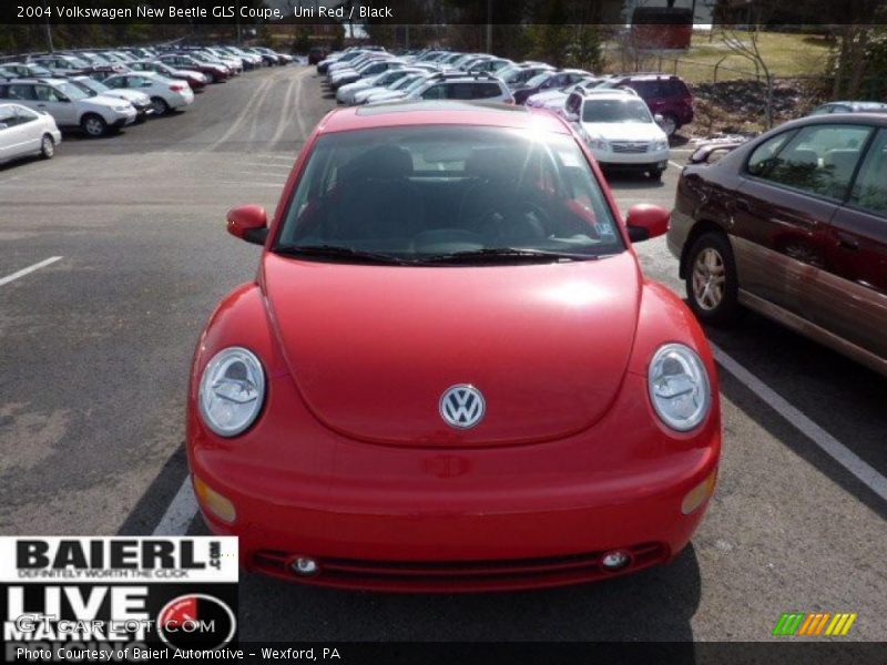 Uni Red / Black 2004 Volkswagen New Beetle GLS Coupe