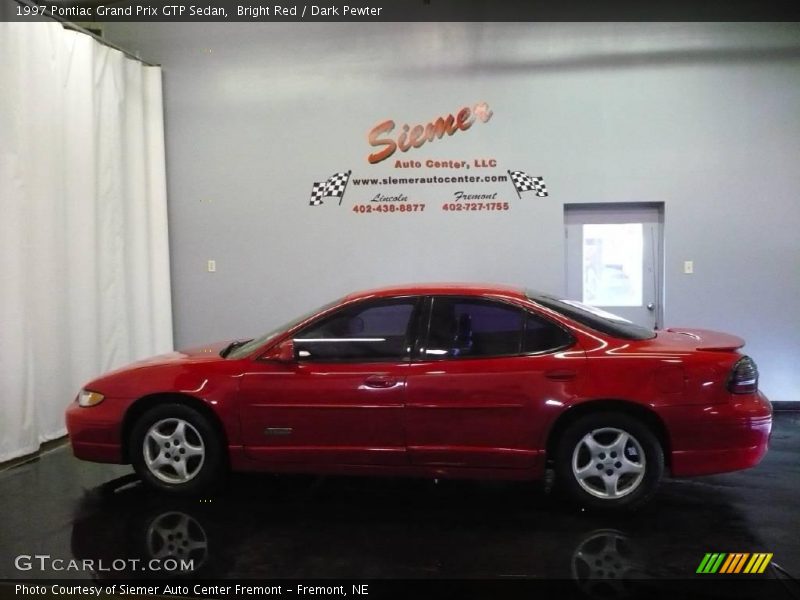 Bright Red / Dark Pewter 1997 Pontiac Grand Prix GTP Sedan