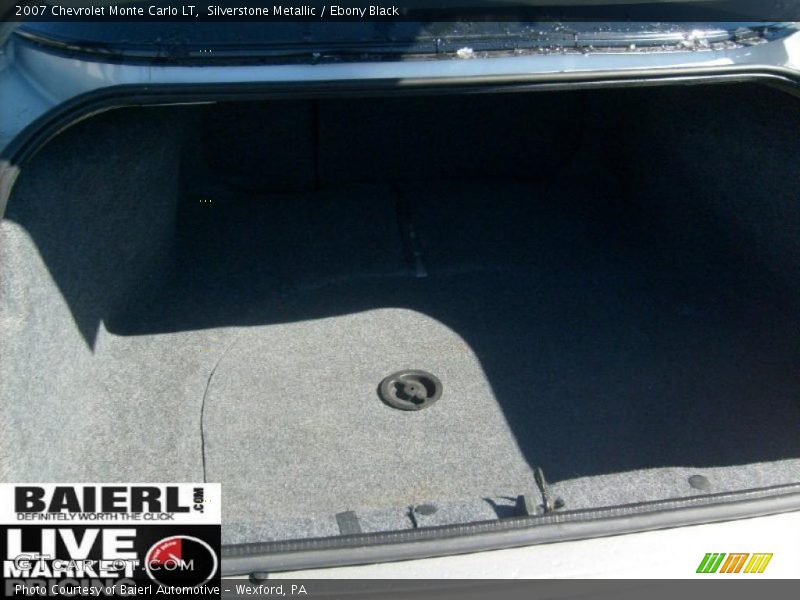 Silverstone Metallic / Ebony Black 2007 Chevrolet Monte Carlo LT
