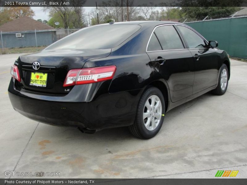 Black / Ash 2011 Toyota Camry LE