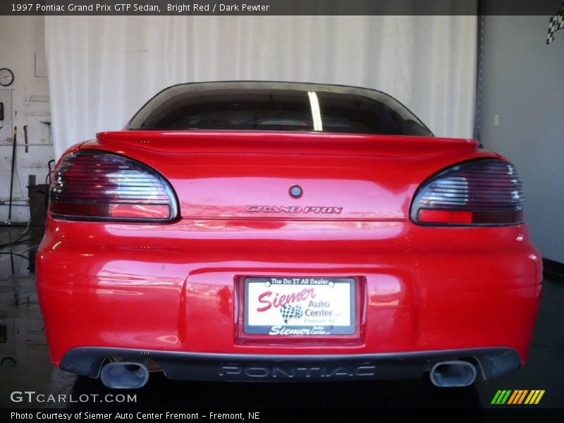 Bright Red / Dark Pewter 1997 Pontiac Grand Prix GTP Sedan