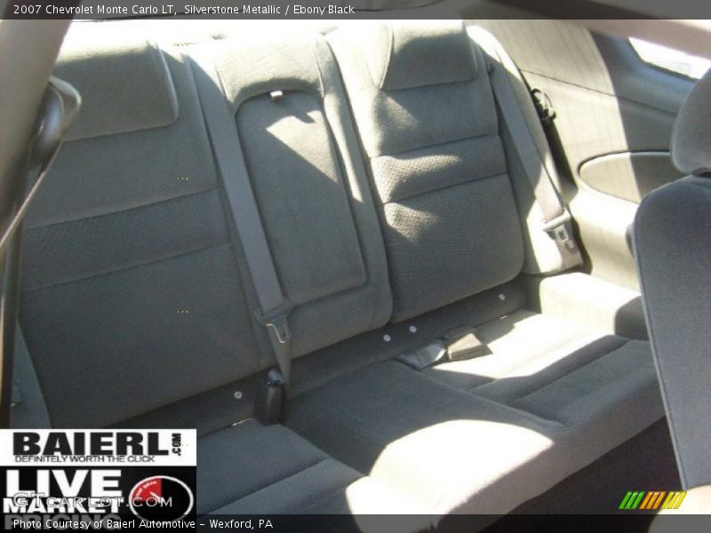 Silverstone Metallic / Ebony Black 2007 Chevrolet Monte Carlo LT