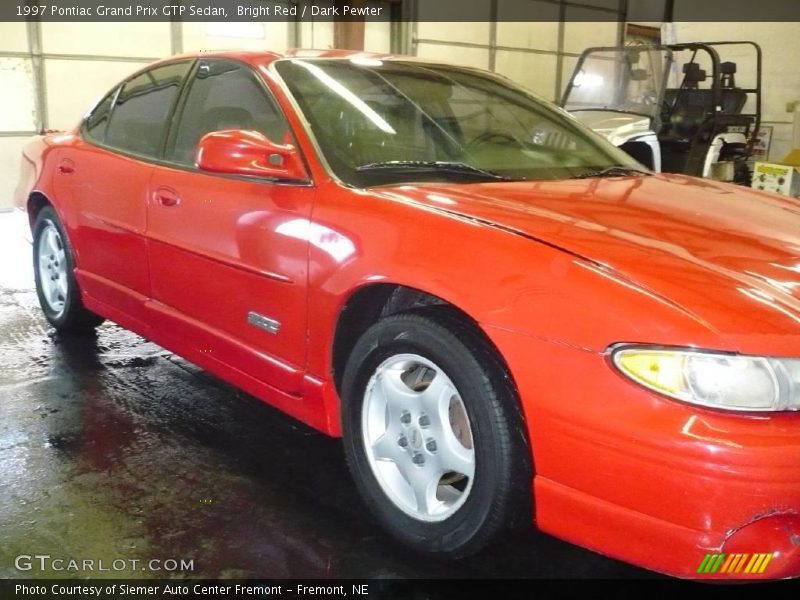 Bright Red / Dark Pewter 1997 Pontiac Grand Prix GTP Sedan