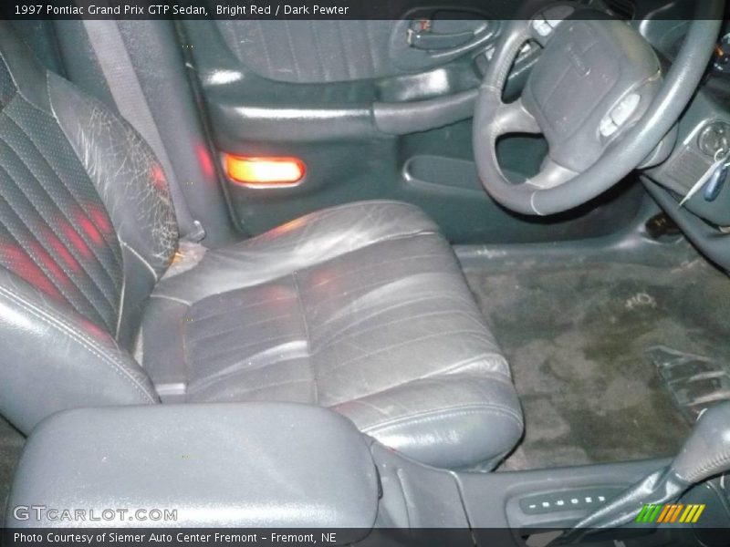 Bright Red / Dark Pewter 1997 Pontiac Grand Prix GTP Sedan