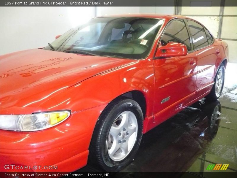Bright Red / Dark Pewter 1997 Pontiac Grand Prix GTP Sedan