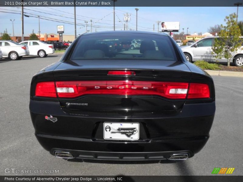  2011 Charger SE Brilliant Black Crystal Pearl